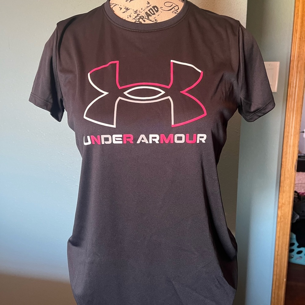 Under Armour Black HeatGear T-Shirt